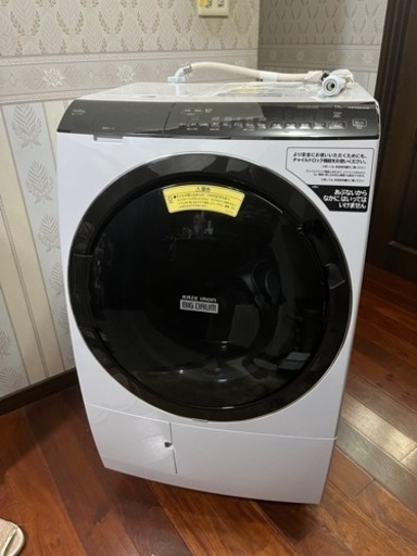 ヒートリサイクル　風アイロン　ビッグドラム　日立ドラム式洗濯乾燥機