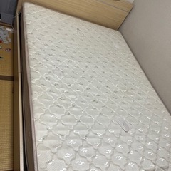 引き取り者決定ダブルベッド BIGsize  値下げ