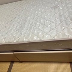 引き取り者決定ダブルベッド BIGsize  値下げ