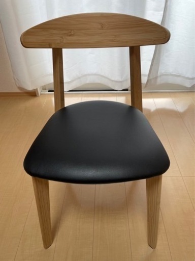 IKEA チェア　ハンソーラ　キムスタードブラック　椅子
