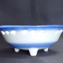 ハートの透かし入り❥脚付小鉢✨未使用品の画像