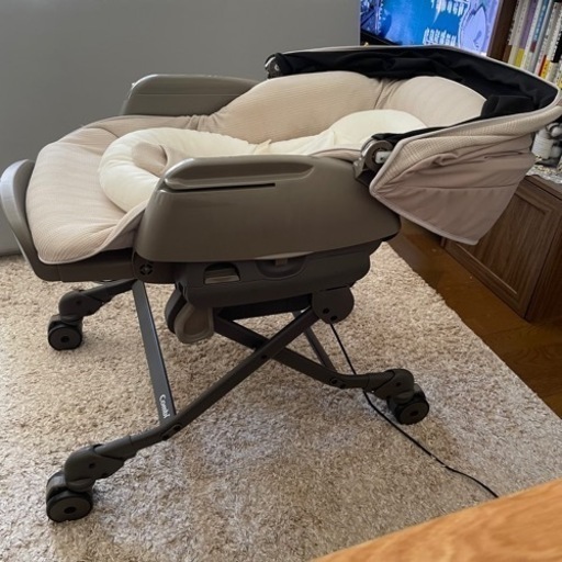 美品 ネムリラ AUTO SWING BEDi Long EG＋ メッシュカバー付き