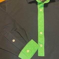 値下げ!！フットジョイ　七分袖ポロシャツ　おしゃれの画像