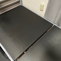 【あげます】シングルベッドと折り畳めるマットレスの画像