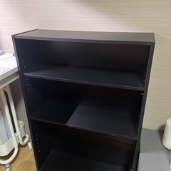 黒い本棚　あげますの画像