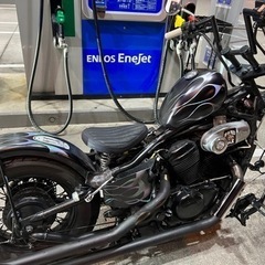 steed400  スティード400 フルカスタム バイク 車体の画像