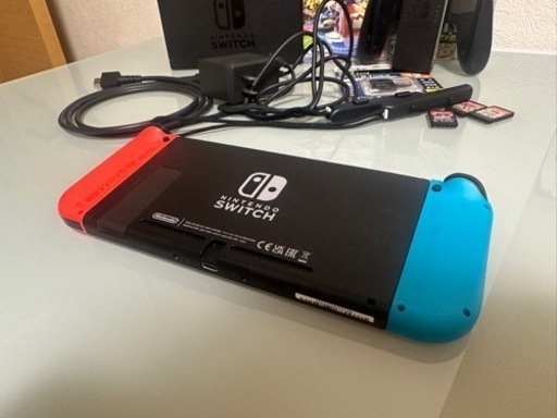 Switch 本体　ソフト3本