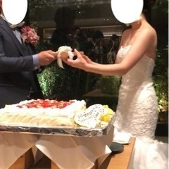 【クリーニング済】cocomelody/ ココメロディ  マーメイドウェディングドレスの画像