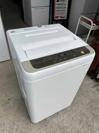 【動作保証あり】Panasonic パナソニック 2018年 NA-F60B11 6.0kg 全自動洗濯機 【管理KRS621】