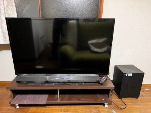 【ジ0911-05】オーディオシステム、テレビ台まとめ売り