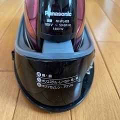 お受け渡し予定者決定　Panasonic コードレススチームアイロンの画像