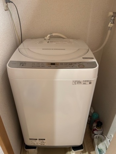 10/6〜10/13⭐︎2019年製⭐︎6kg⭐︎SHARP⭐︎洗濯機⭐︎ES-GE6C