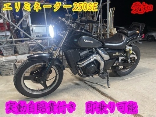 エリミネーター250SE 実動自賠責付き　即乗り可能　愛知