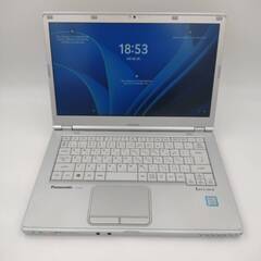 Panasonic　高性能7世代Core i5 SSD256G搭載　メモリ8G CD/DVD　webカメラ内蔵　FHD14インチ　 Wifi対応　#15FE399