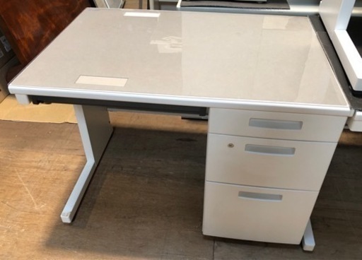 ⭐︎中古品　コクヨ　片袖机　1000×700×700mm  事務機⭐︎