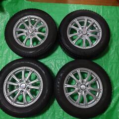ヒロ　ブリヂストン 2020年製VRX 195/65R15 スタッドレス 2020年製ブリザック VRX2 195/65R15 スタッドレスタイヤ セット