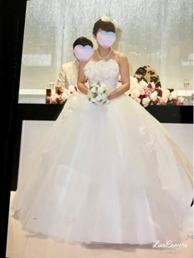 セミオーダー！背中編み上げ調節可能♡ふんわりAラインドレス