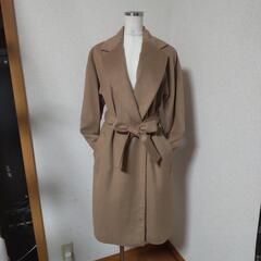 ユニクロ ロングコート 1.2度着用の画像