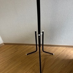 ポールハンガー　バッグスタンド　黒の画像