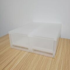 【500円/個】無印良品 ポリプロピレンケース 引出式 ハーフ ...