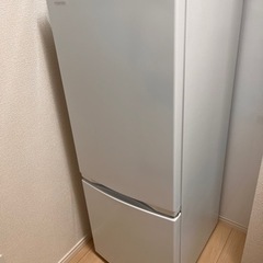 間も無く取り下げます【値下げしました】TOSHIBA 冷蔵庫　153L ホワイト