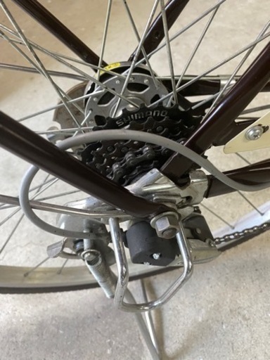 自転車　ギア付き　通勤通学に便利