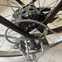 自転車　ギア付き　通勤通学に便利の画像