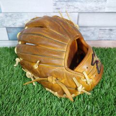 ミズノ 2GN31103 軟式用グローブ 内野手用 井端モデル サイズ9 野球 中古グラブの画像