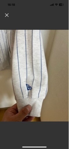 NEWERA ニューエラ　メッツ　mets パーカー　ストライプパーカー　サイズS