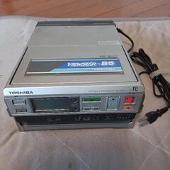 東芝 βビデオデッキ ［ジャンク扱い］
