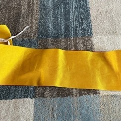 浴衣帯（黄色）の画像