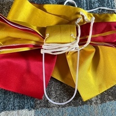 浴衣帯（黄色）の画像