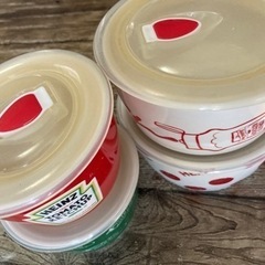 耐熱陶器のタッパー