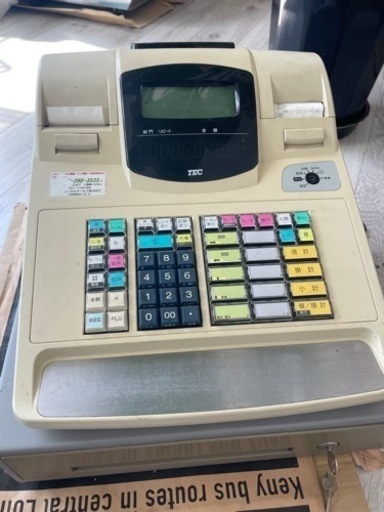 テック　電子レジスター　MA660