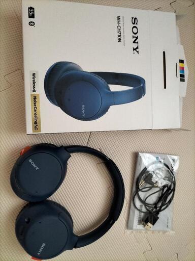 （取り引き中）超美品＆完品　SONY WH-CH710N ブルー
