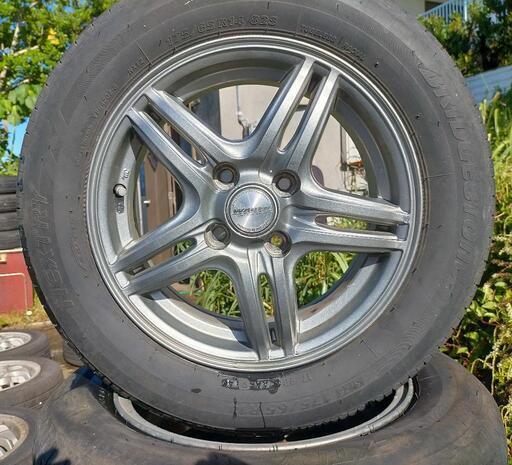 「たった今取引完了!!」14インチメッキ風アルミホイール　4本　12.000円！