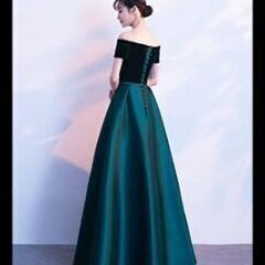 【買取希望】発表会用　ボルドーワインドレス・エメラルドグリーンドレスの画像