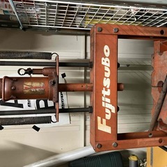 【直せる方】油圧プレス　８ｔ　引取り限定の画像