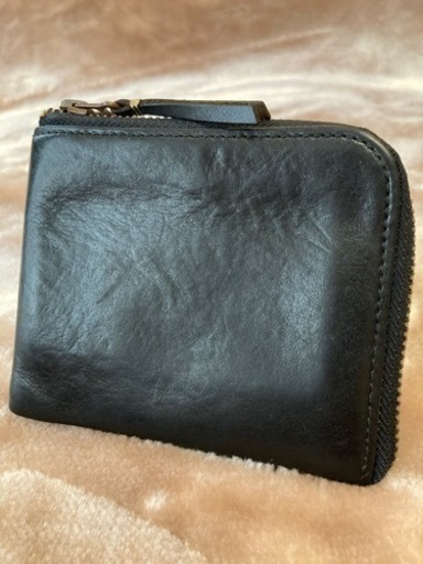 スロウ ブライドルレザー L字ファスナー ミニウォレット コインケース SLOWスロウ　L字ファスナーコンパクト財布　mini wallet　小銭入れ有