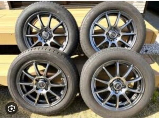 「購入者決定」シュナイダー　15x5.5J 4h  185/60R15 サマータイヤ4本セット