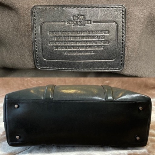 COACHコーチ　ビジネストートバッグ　メトロポリタントート　本革レザー　メンズ