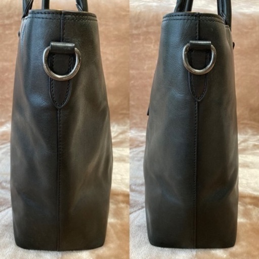 COACHコーチ　ビジネストートバッグ　メトロポリタントート　本革レザー　メンズ