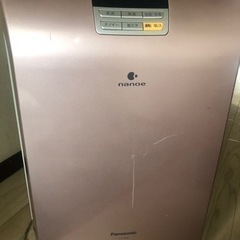 Panasonic　パナソニック　加湿空気清浄機　ナノイー　na...