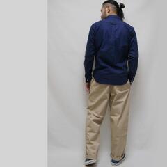 新品未使用未開封 長袖シャツ ネイビーの画像