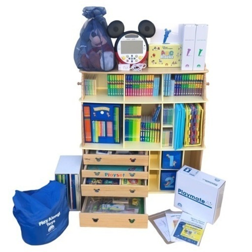 ディズニー　英語教材セット　ワールドオブイングリッシュ