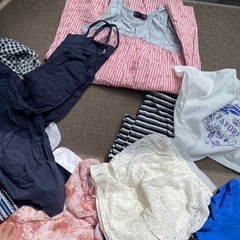 夏服！女の子 洋服 まとめ売り セット 120 130 中古の画像