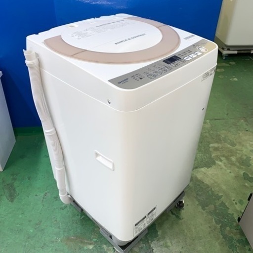 ⭐️SHARP⭐️全自動洗濯機　2019年 7kg 大阪市近郊配送無料
