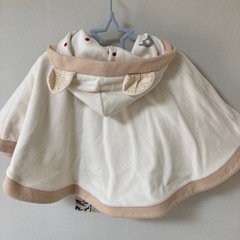 赤ちゃんの城　冬用ケープ　6〜13キロ用　60〜90サイズの画像