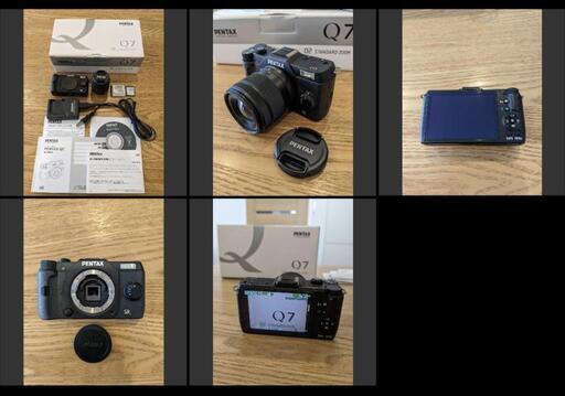 ◇お話中◇　デジタル一眼カメラ　PENTAX Q7 ブラック