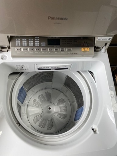 Panasonic　洗濯機　NA-FA80H2　8kg  2018年製●E084W001
